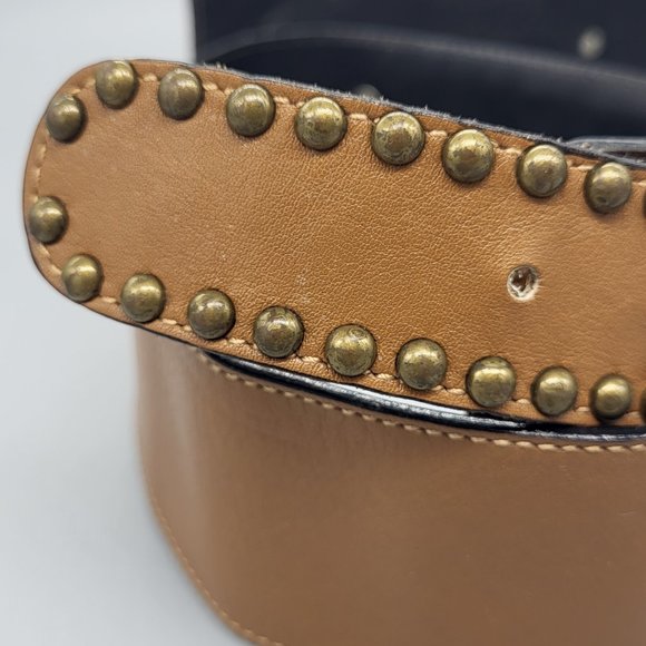 Escada Studded Leather Belt main image 5
